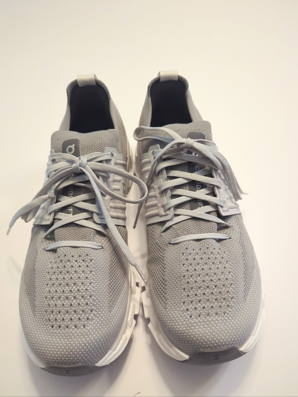 Men's On Cloudswift 3 Running Shoes Sneakers Size 10 Alloy Glacier EUC - Picture 5 of 10